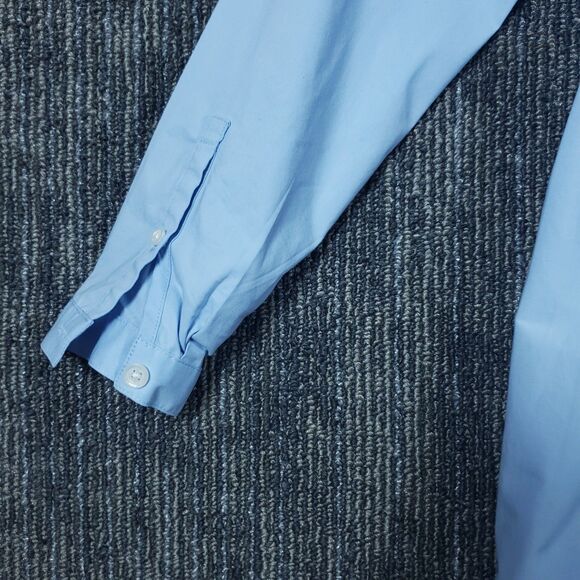 J Jill Top Women Size S Blue V Neck Long Sleeve Capsule Office Career Casual - Picture 6 of 11